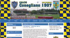 Desktop Screenshot of calcioconegliano1907.com